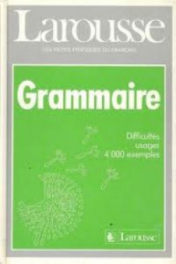 LAROUSSE DE LA GRAMMAIRE