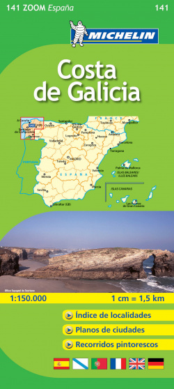 Mapa Zoom Costa de Galicia