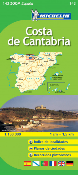 Mapa Zoom Costa de Cantabria