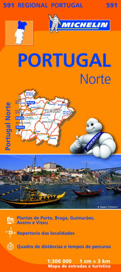 Mapa Regional Portugal Norte