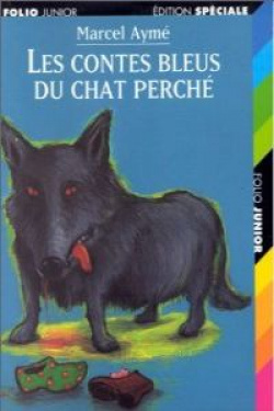 433.CONTES BLEUS CHAT PERCHE.(FOLIO JUNIOR)