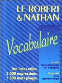 ROBERT NATHAN:VOCABULAIRE