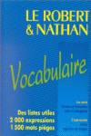 ROBERT NATHAN.VOCABULAIRE