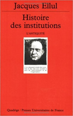Histoire des institutions