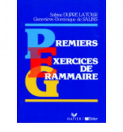 PREMIERS EXERCICES GRAMMAIRE
