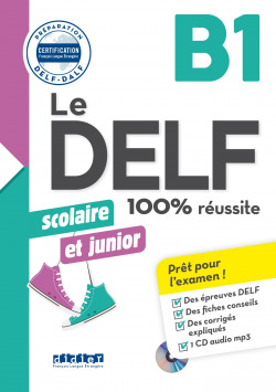 DELF JUNIOR SCOLAIRE B1 LIVRE+CD