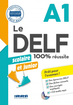 100% DELF JUNIOR SCOLAIRE A1 LIVRE+CD