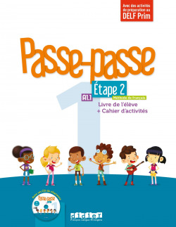 PASSE PASSE 1 ETAPE 2 LIVRE+CAHIER+MP3
