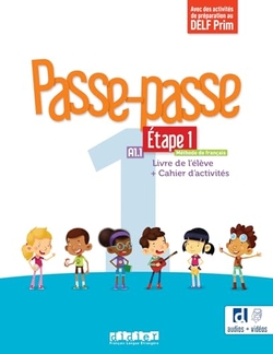 PASSE PASSE 1 ETAPE 1 LIVRE+CAHIER ED24