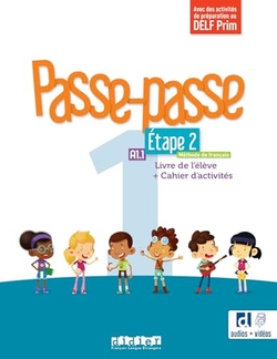 PASSE PASSE 1 ETAPE 2 LIVRE+CAHIER ED24