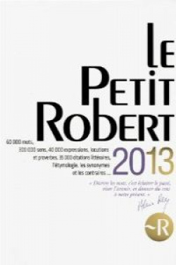 (13).PETIT ROBERT 1.DICTIONNAIRE LANGUE FRANCAISE