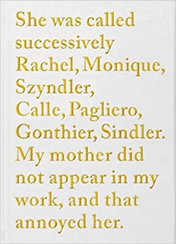 SOPHIE CALLE: RACHEL MONIQUE