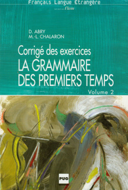 ANT/2.GRAMMAIRE DES PREMIERS TEMPS (CORRIGES SOLUCIONARIO)