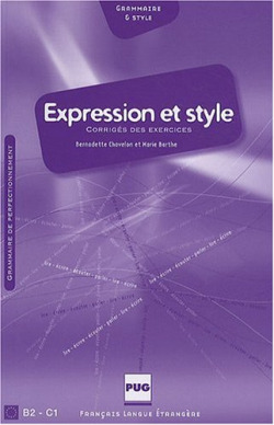 (10).EXPRESSION ET STYLE.(CORRIGE)