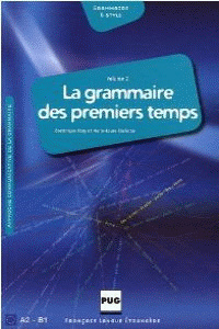 (N).2 GRAMMAIRE DES PREMIERS TEMPS (LIVRE ELEVE)