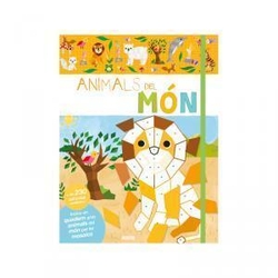 El meu primer llibre d'adhesius, animals del món