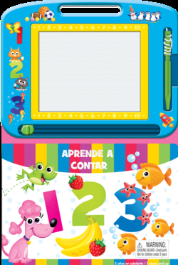 Aprende a contar (Libro+Pizarra magnética)