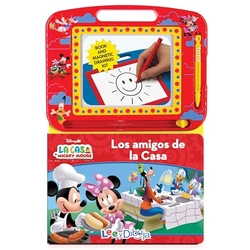 La casa de Mickey Mouse (Libro+ pizarra magnética)