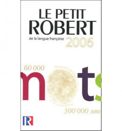 (06).PETIT ROBERT (1) LANGUE FRANCAISE