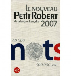 (07).PETIT ROBERT (1) LANGUE FRANCAISE