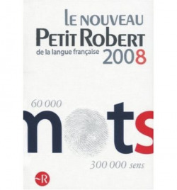 (08).PETIT ROBERT (1) LANGUE FRANCAISE