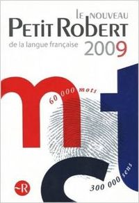 (09).PETIT ROBERT (1) LANGUE FRANCAISE