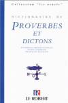 DICTIONNAIRE PROVERBES ET DICTONS