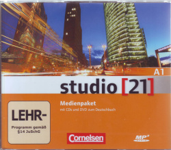 Studio 21 A1 pack audio cd+dvd+ejercicios pdf. Mediempaket