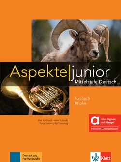Aspekte junior B1+ libro del alumno - edición híbrida allango