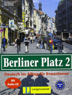 Berliner Platz 2 Libro+Ejercicios+CD