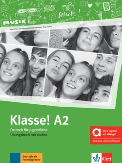 Klasse! A2 libro de ejercicios - edición híbrida allango