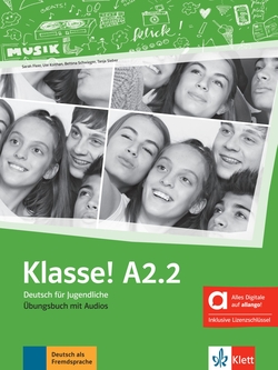 Klasse! A2.2 libro de ejercicios - edición híbrida allango