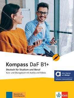 Kompass DaF B1- libro del alumno y de ejercicios - edición híbrida allango