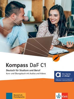 Kompass DaF C1- libro del alumno y de ejercicios - edición híbrida allango