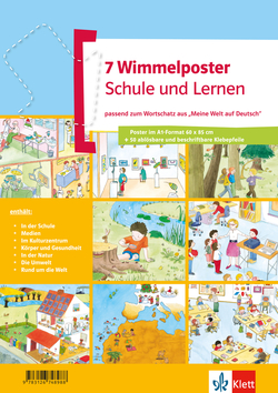 "Wimmelposter-Set ""Schule und Lernen"" "