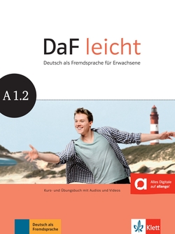 DaF leicht a1.2, libro del alumno y libro de ejercicios + dvd-rom