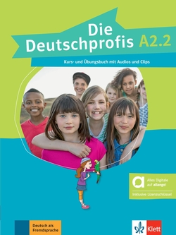 Die Deutschprofis A2.2 libro del alumno y de ejercicios - edición híbrida allango