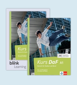 Kurs DaF a1, libro del alumno y libro de ejercicios + licencia digital
