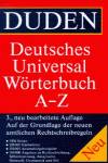 DUDEN-DEUTSCHES UNIVERSAL WORTERBUCH A-Z