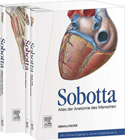 Sobotta, Atlas der Anatomie des Menschen 3 Bände und Tabellenheft im Schuber, inklusive Zugang zur S