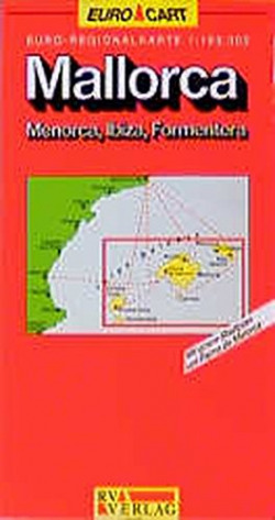 MAPA BALEARES MALLORCA MENORCA EIVISSA