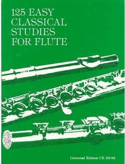 125 EASY CLASSICAL STUDIES FOR FLUTE