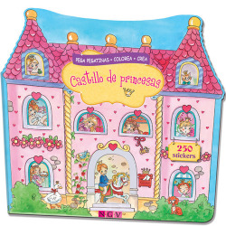 Castillo princesas 250 stickers