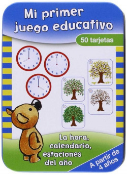 Mi primer juego educativo: La hora, calendario, estaciones del año.