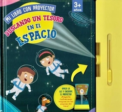 MI LIBRO CON PROYECTOR BUSCANDO UN TESORO EN EL ESPACIO