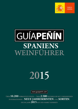 Guía Peñín Spaniens Weinführer 2015