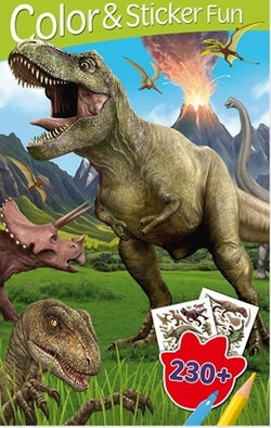 Dinosaurios (3D Lenticular) ("Color & Sticker Fun")