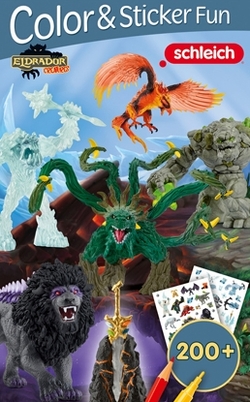 Schleich Eldrador (3D Lenticular) ("Color & Sticker Fun")