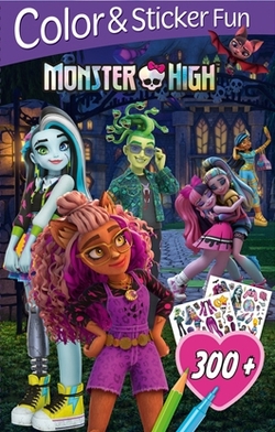 Monster High (3D Lenticular) ("Color & Sticker Fun")