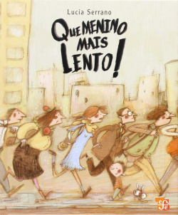 Qué menino mais lento!